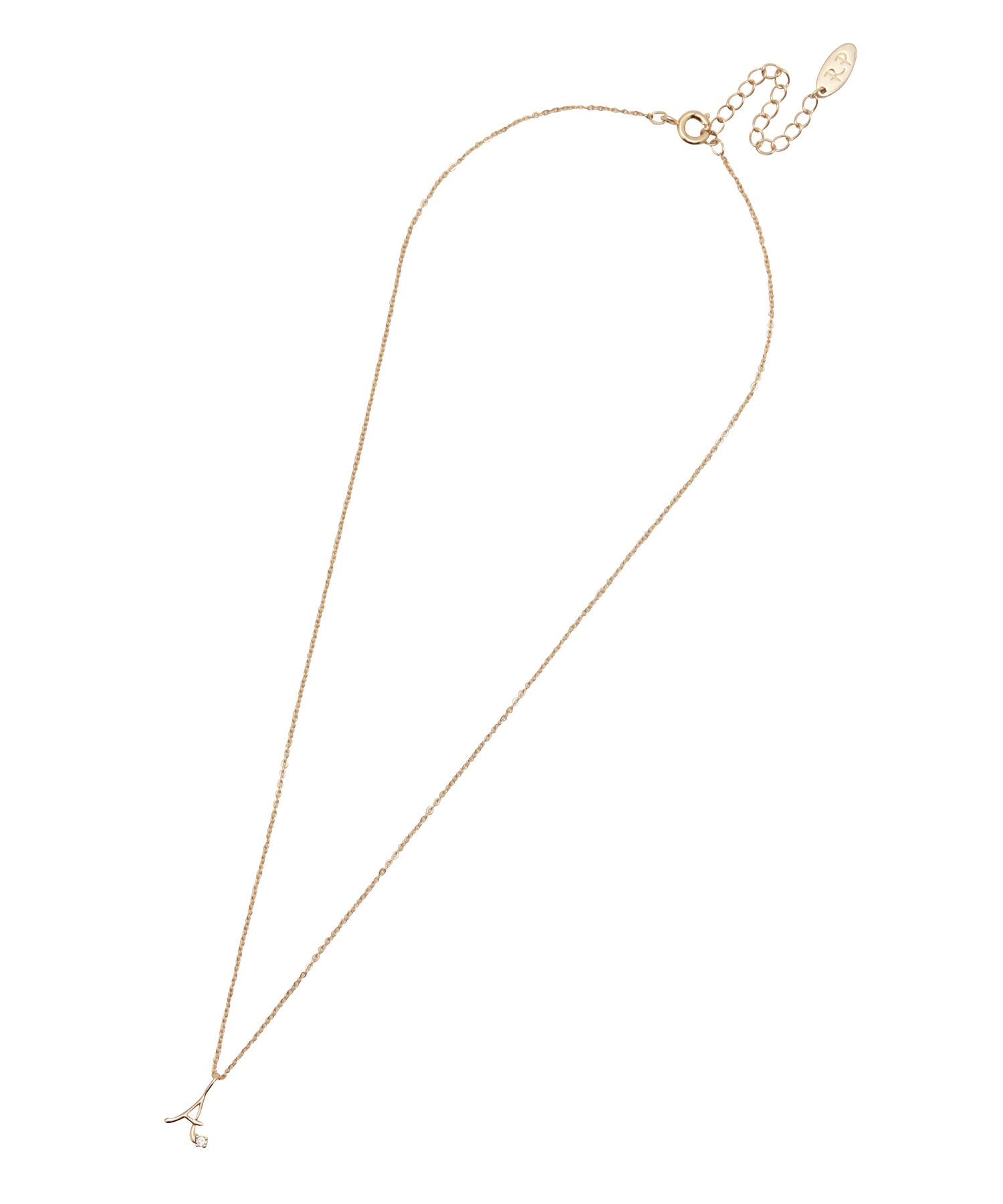 ROPE PICNIC PASSAGE「イニシャルパーツトッププチペンダント」|ネックレス|