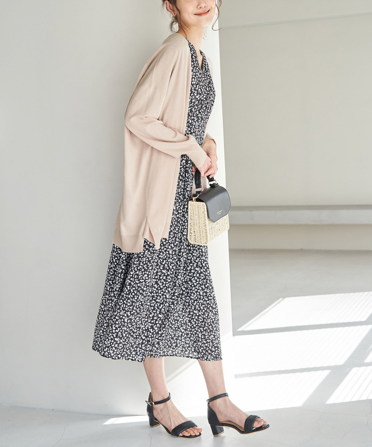 Rope&rsquo;Picnic「UVカット・洗濯機OK・接触冷感/Aラインカーディガン」|カーディガン|