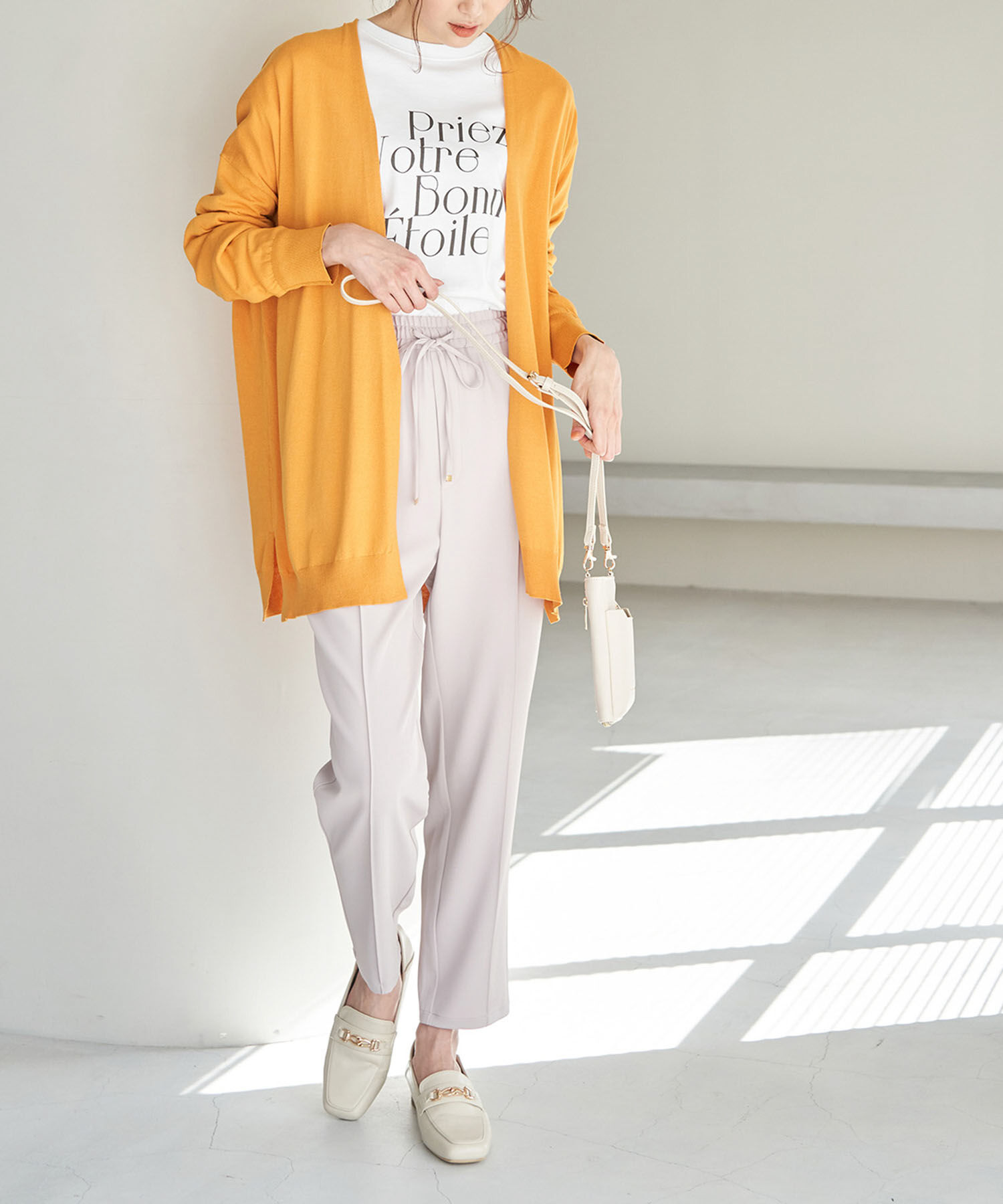 Rope&rsquo;Picnic「UVカット・洗濯機OK・接触冷感/Aラインカーディガン」|カーディガン|