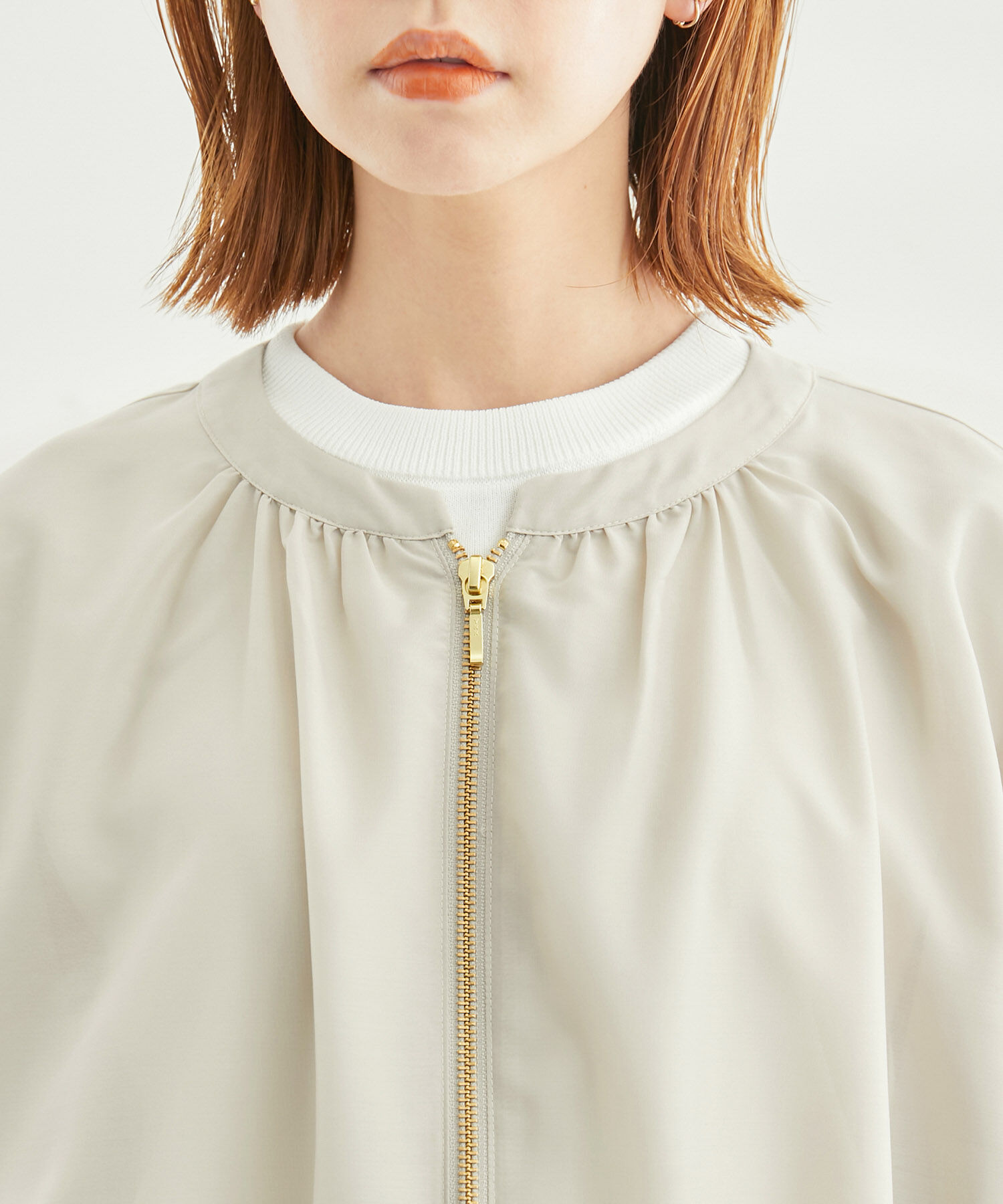 Rope&rsquo;Picnic「UVケア・手洗いOK/ライトブルゾン」|ブルゾン・スタジャン|