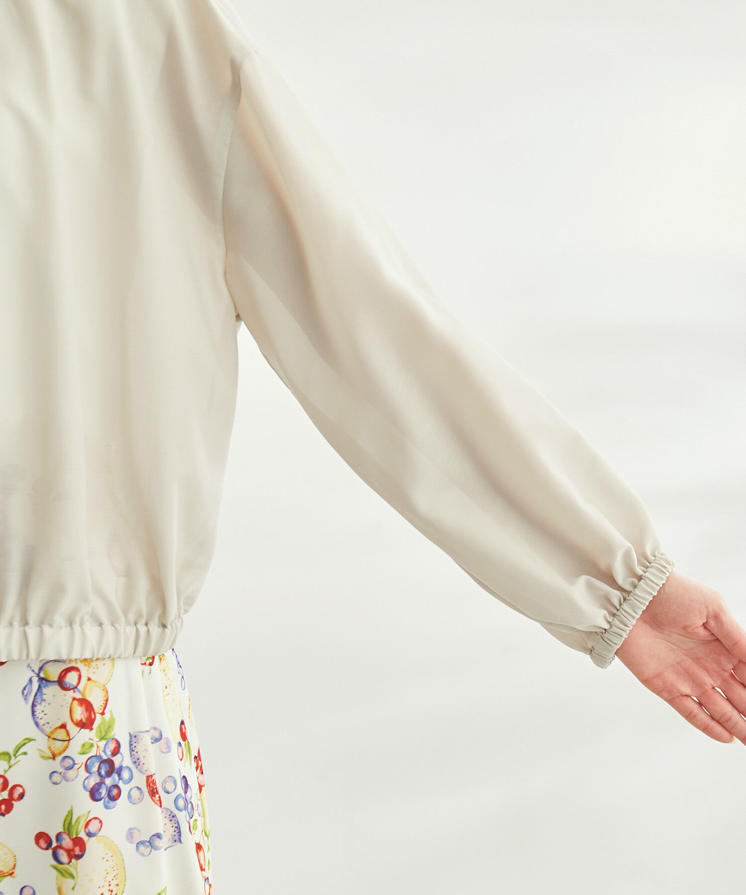 Rope&rsquo;Picnic「UVケア・手洗いOK/ライトブルゾン」|ブルゾン・スタジャン|