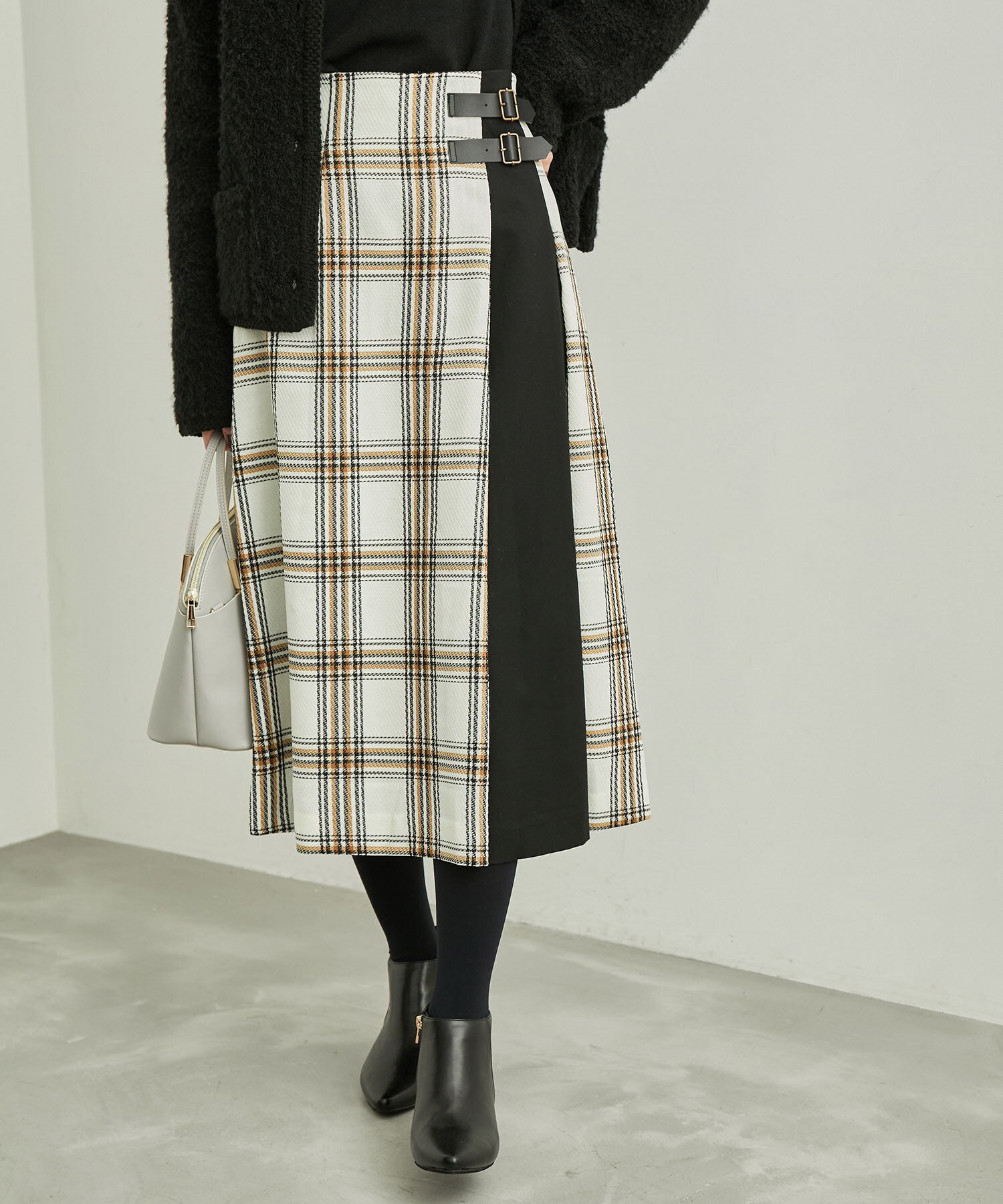 Rope&rsquo;Picnic「チェックコンビキルトスカート」|スカート|キナリ系(17)