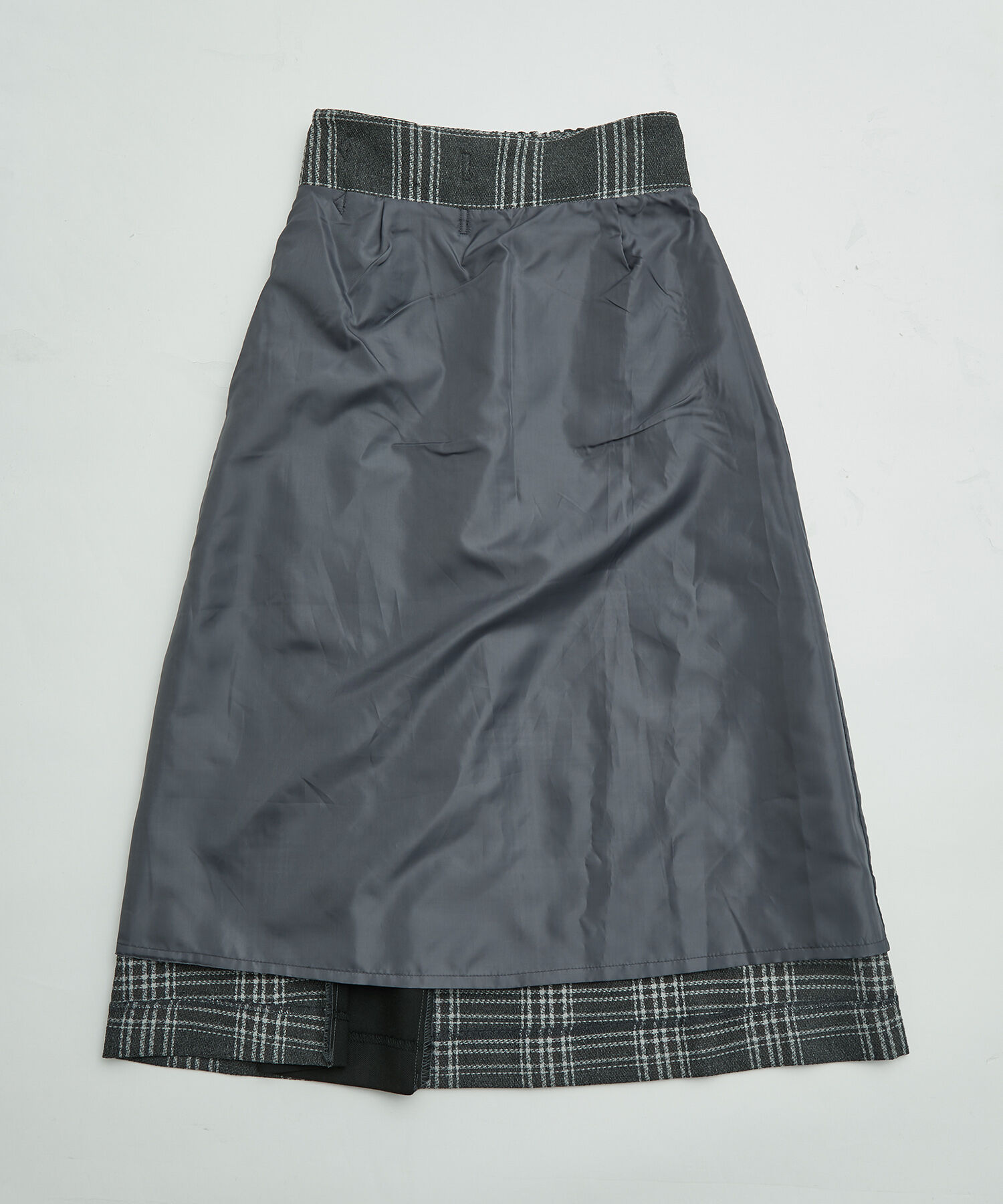 Rope&rsquo;Picnic「チェックコンビキルトスカート」|スカート|