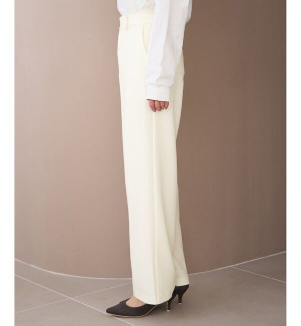 Rope&rsquo;Picnic「ワイドパンツ/防汚加工」|チノ|