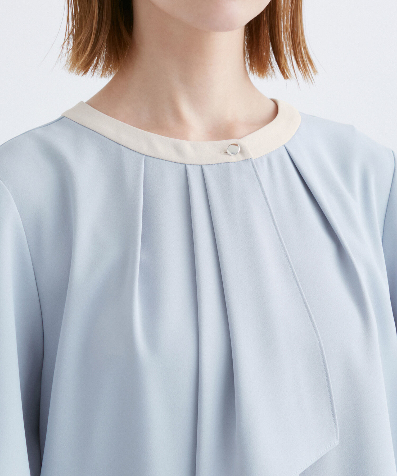 Rope&rsquo;Picnic「ボウタイハーフスリーブブラウス」|シャツ・ブラウス|