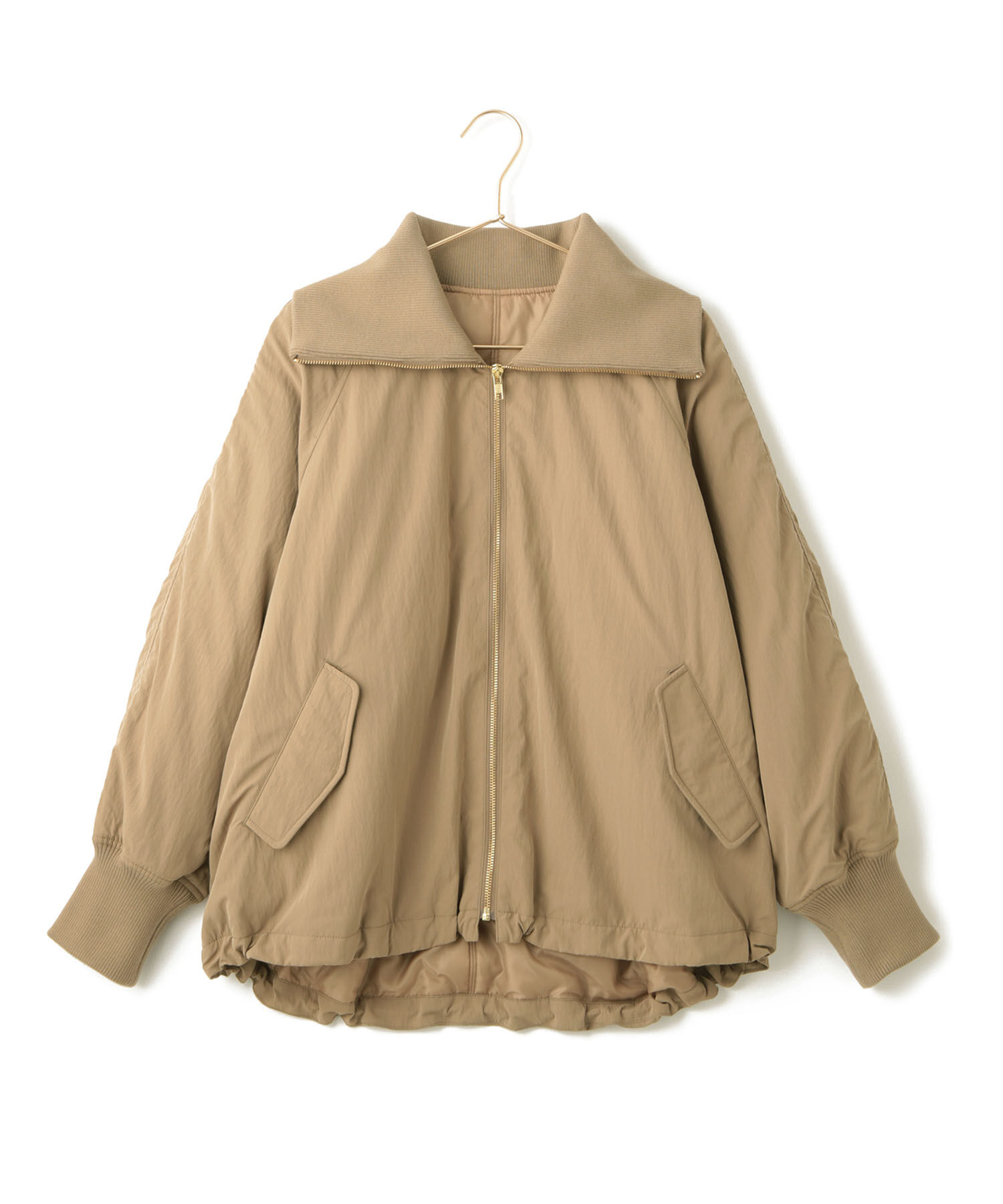 ROPE' PICNIC R「撥水・花粉ガード/中わたスタンドカラーショートブルゾン」|ブルゾン・スタジャン|