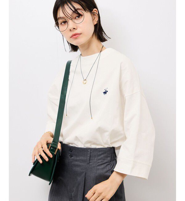 Rope&rsquo;Picnic「【BEVERLY HILLS POLO CLUB/ビバリーヒルズポロクラブ】ワイドスリーブTシャツ」|Tシャツ・カットソー|