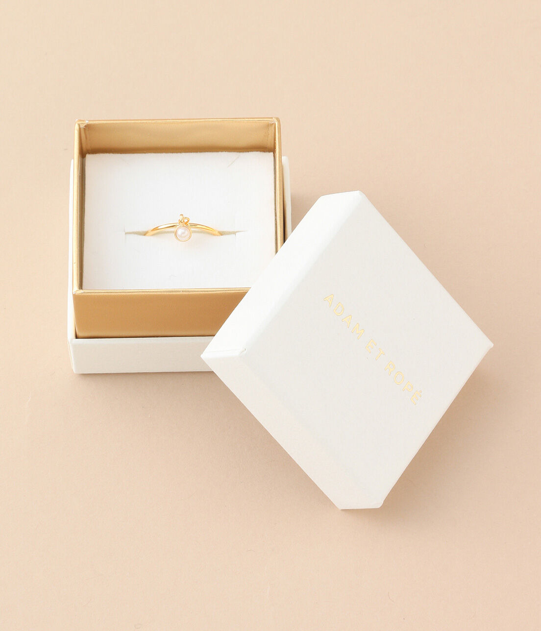 ADAM ET ROPE'「パールスイングリング」|リング|