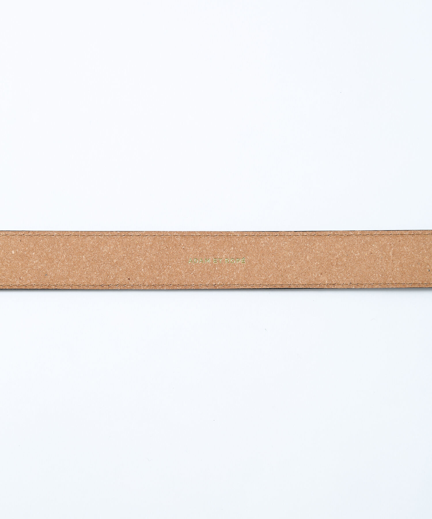 ADAM ET ROPE'「Slim size refined leather belt/Sustainable」|ベルト|