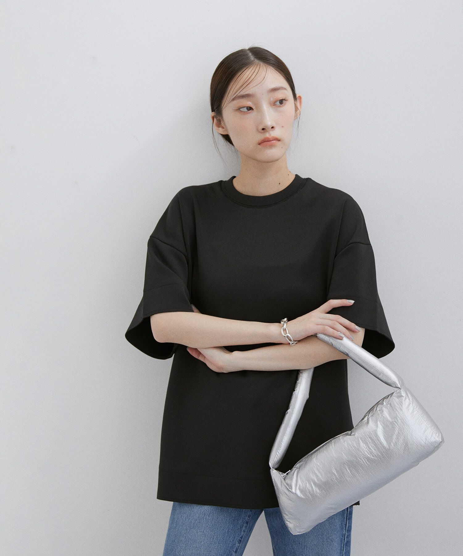 ADAM ET ROPE'「【サステナブル】ダンボールBIG-Tシャツ」|Tシャツ・カットソー|