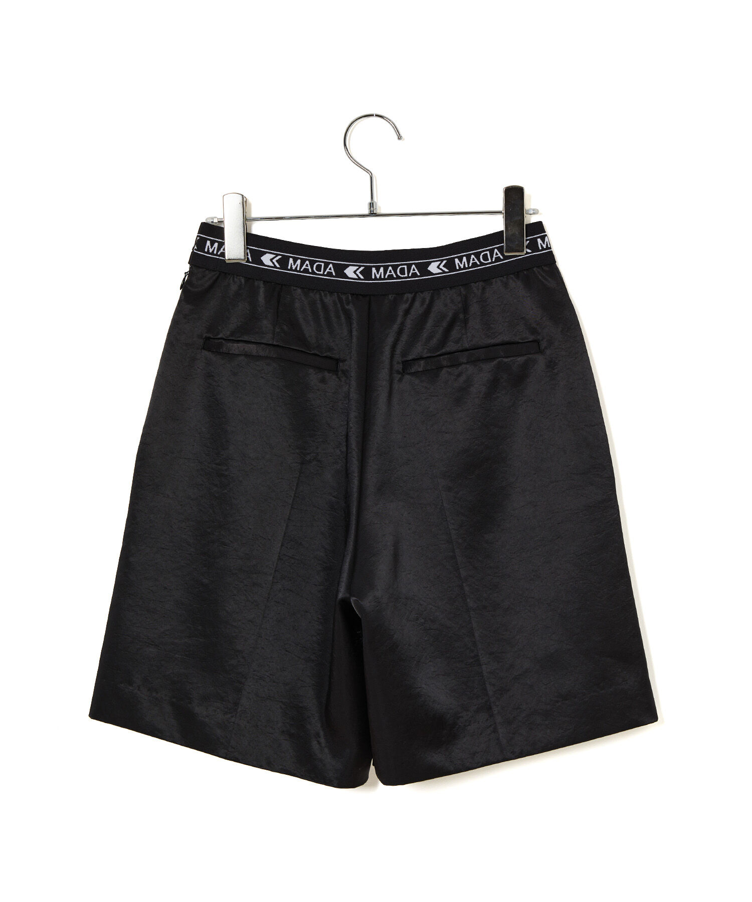 ADAM ET ROPE'「【サステナブル】ウエストロゴサテンショートパンツ」|その他|