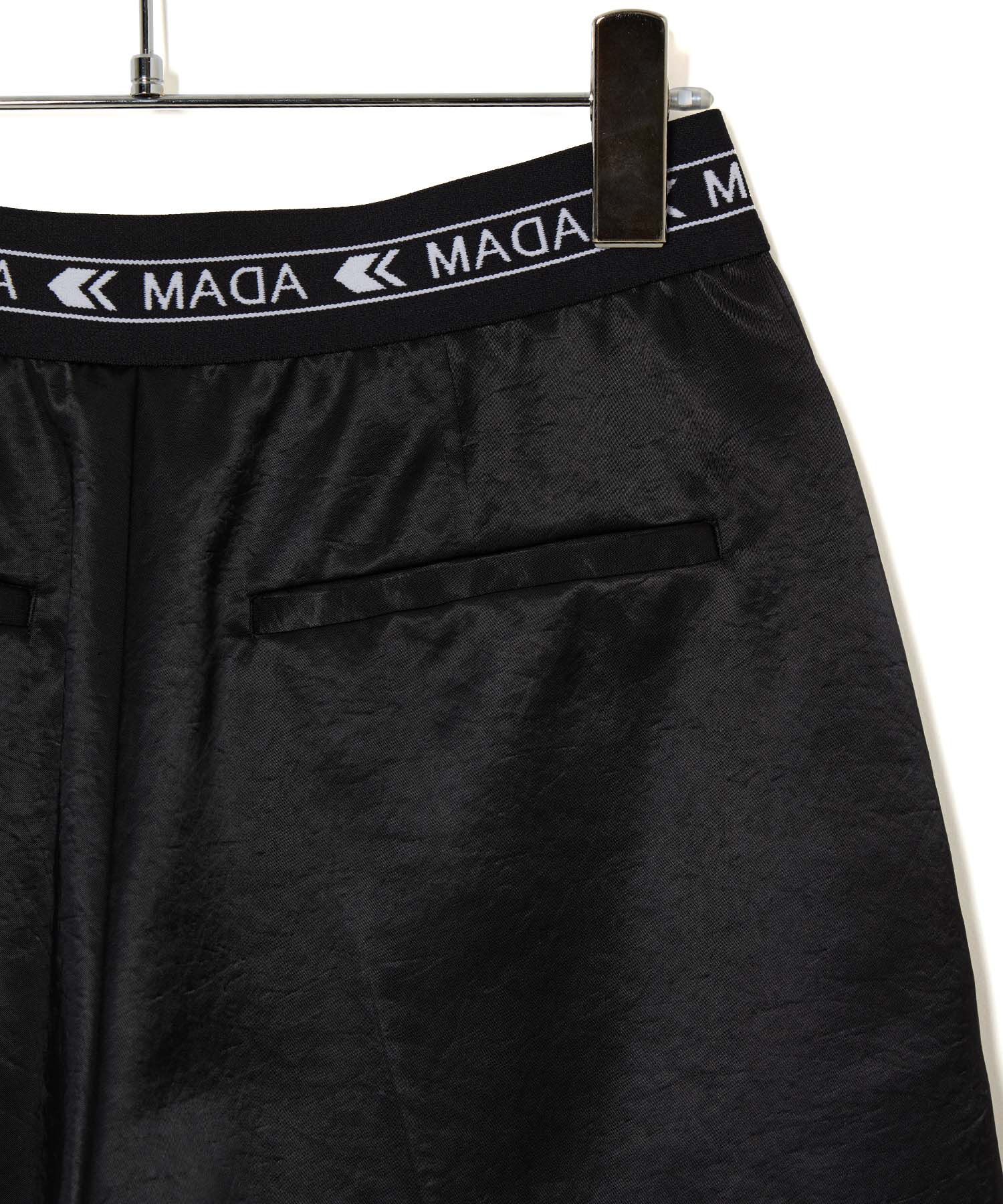 ADAM ET ROPE'「【サステナブル】ウエストロゴサテンショートパンツ」|その他|