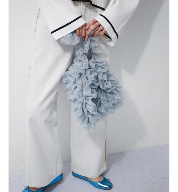 ADAM ET ROPE'「フリルワンショルダーバッグ」|ハンドバッグ|