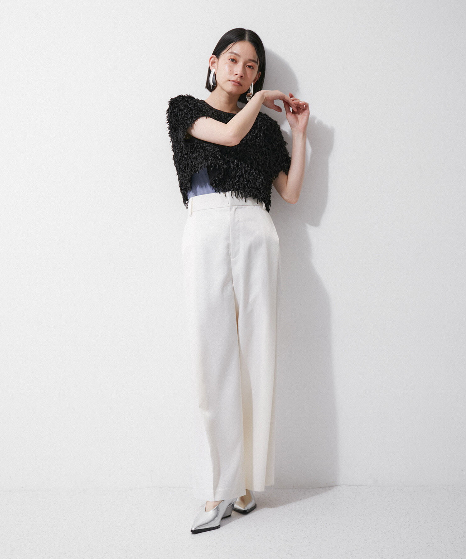 ADAM ET ROPE'「【再入荷】フェザープルオーバー」|Tシャツ・カットソー|