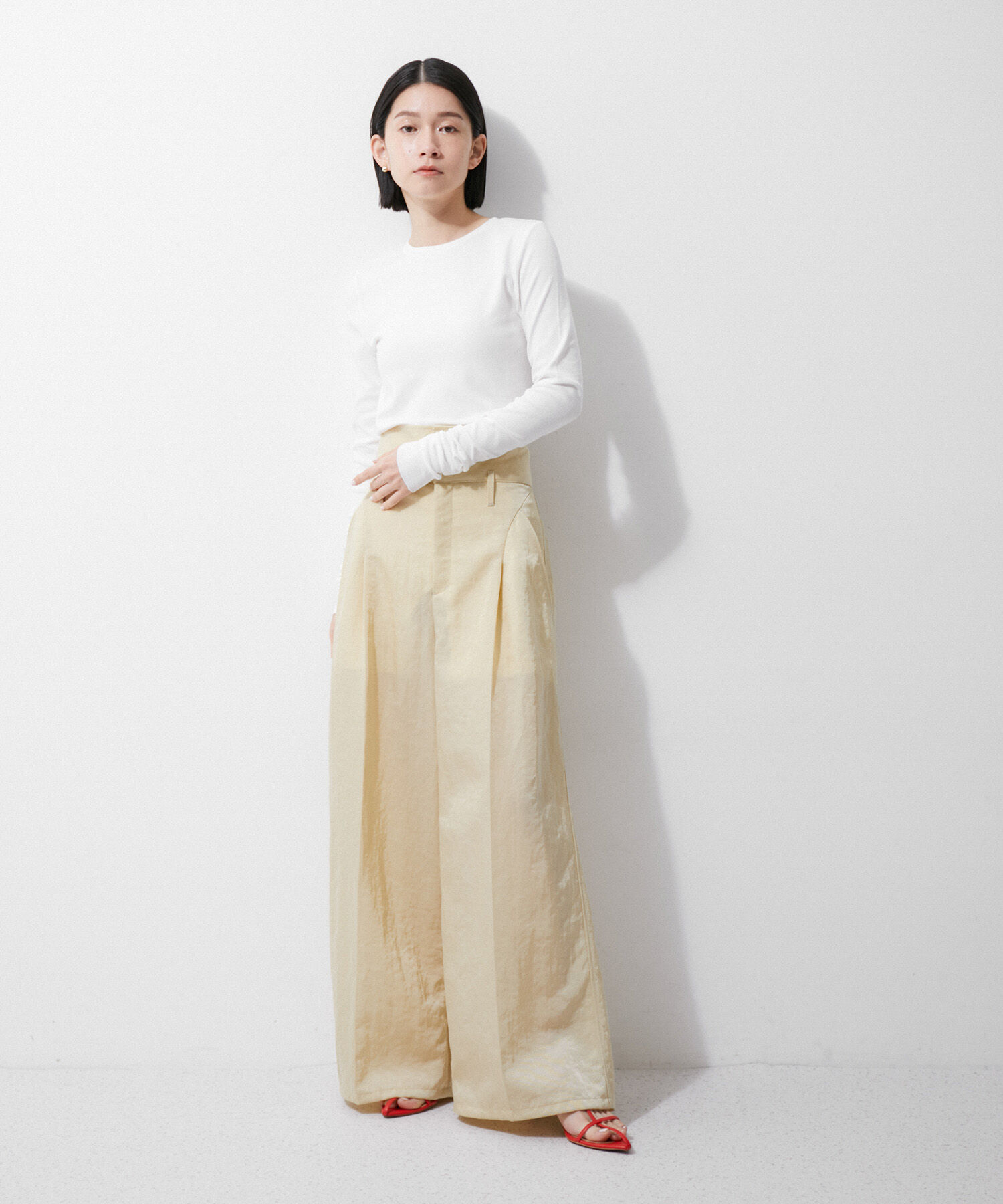 ADAM ET ROPE'「【再入荷】フェザープルオーバー」|Tシャツ・カットソー|