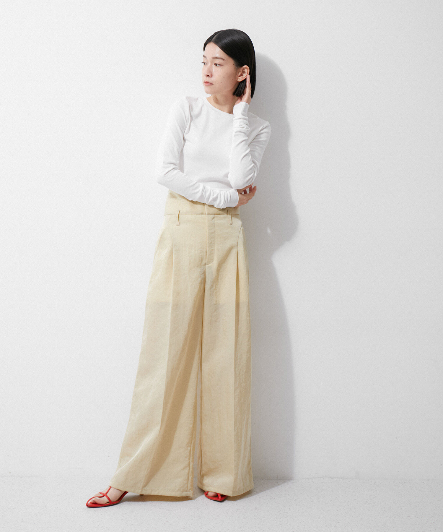 ADAM ET ROPE'「【再入荷】フェザープルオーバー」|Tシャツ・カットソー|