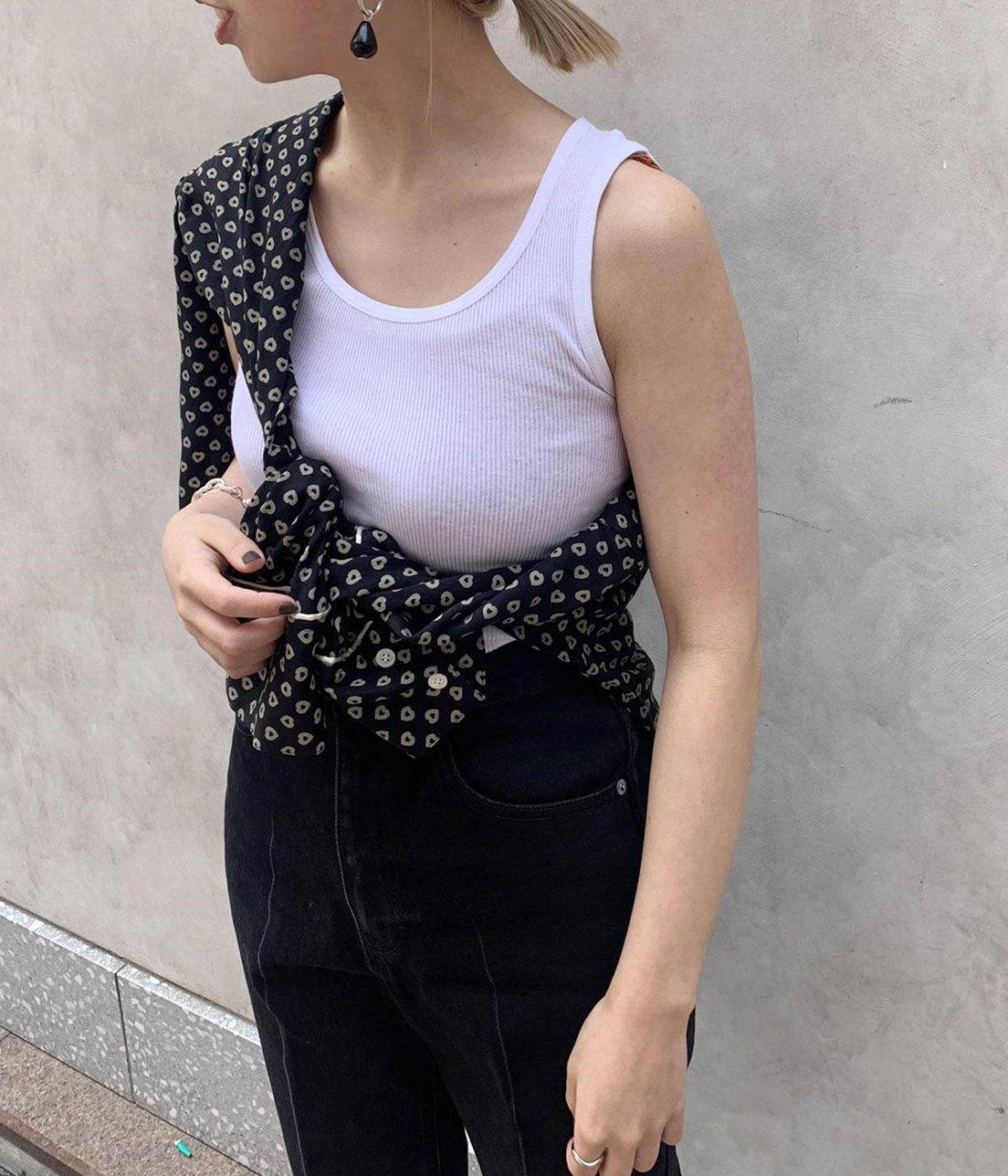 ADAM ET ROPE'「【Hanes for BIOTOP】2Pリブタンクトップ」|タンクトップ|