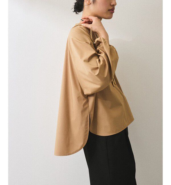 ADAM ET ROPE'「【WEB限定】ドロストスリーブブラウス」|シャツ・ブラウス|