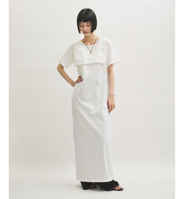 ADAM ET ROPE'「セットジャージーワンピース」|ワンピース|