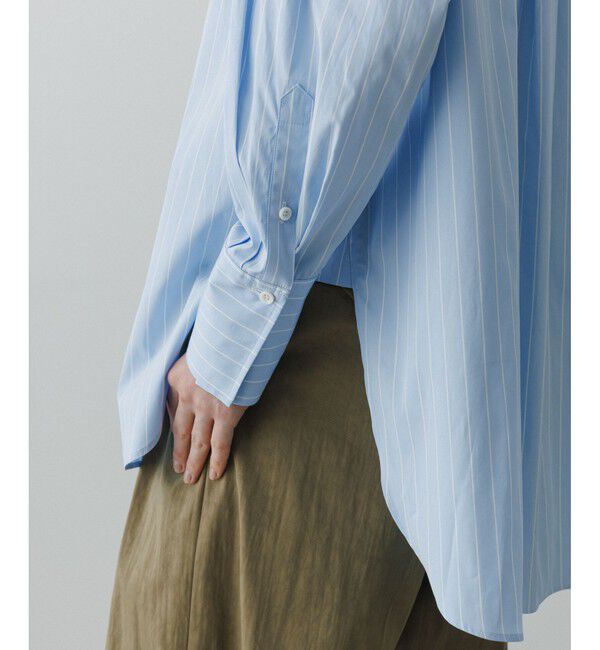 ADAM ET ROPE'「【EMOELLE】オーバーサイズシャツ」|シャツ・ブラウス|