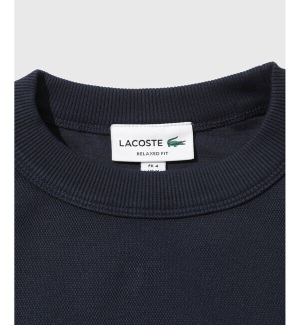 ADAM ET ROPE'「【LACOSTE/ラコステ】鹿の子ダンボールスウェット」|スウェット・ジャージ|