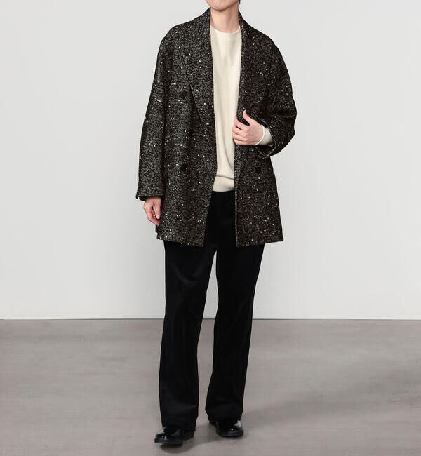  「COUTURE D'ADAM | ツイード コテージコート WOMEN」|ダッフルコート|