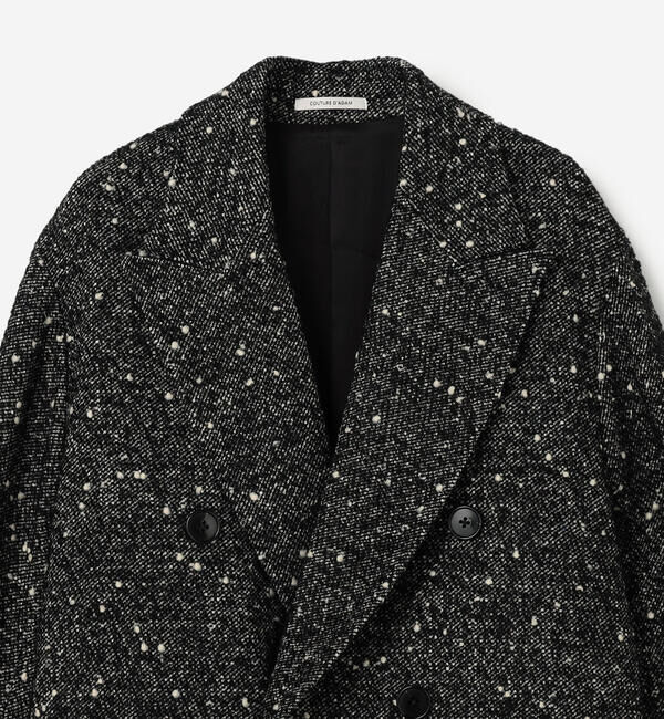  「COUTURE D'ADAM | ツイード コテージコート WOMEN」|ダッフルコート|