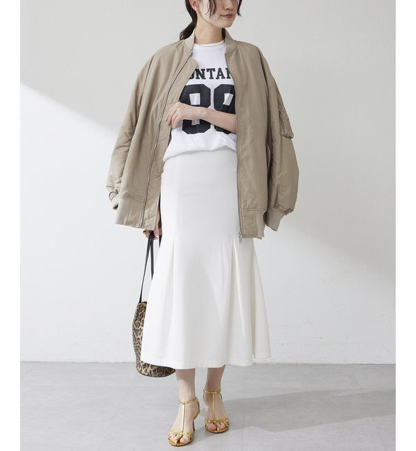  「バックパイルスカート」|スカート|