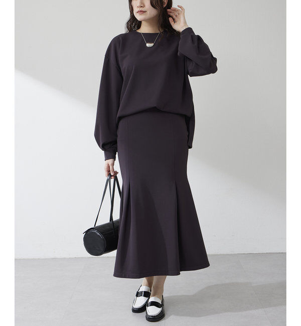  「バックパイルスカート」|スカート|