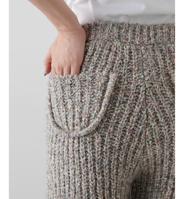  「【THE PAUSE】ニットハーフパンツ」|チノ|