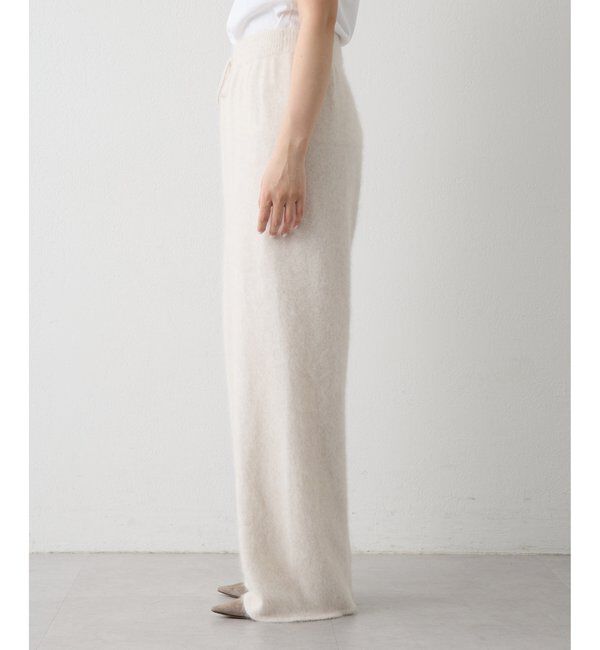 THE PAUSE「【THE PAUSE】ファーニットドロストパンツ」|チノ|
