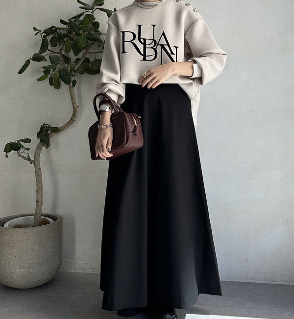  「【WEB限定】ゴールドボタンロゴトップス」|Tシャツ・カットソー|