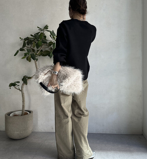  「【WEB限定】ゴールドボタンロゴトップス」|Tシャツ・カットソー|