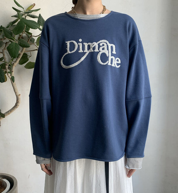  「【WEB限定】ラメサガラ刺繍プルオーバー」|Tシャツ・カットソー|