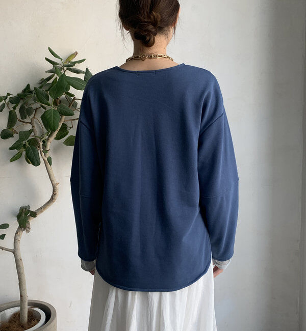  「【WEB限定】ラメサガラ刺繍プルオーバー」|Tシャツ・カットソー|