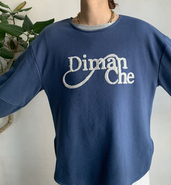  「【WEB限定】ラメサガラ刺繍プルオーバー」|Tシャツ・カットソー|