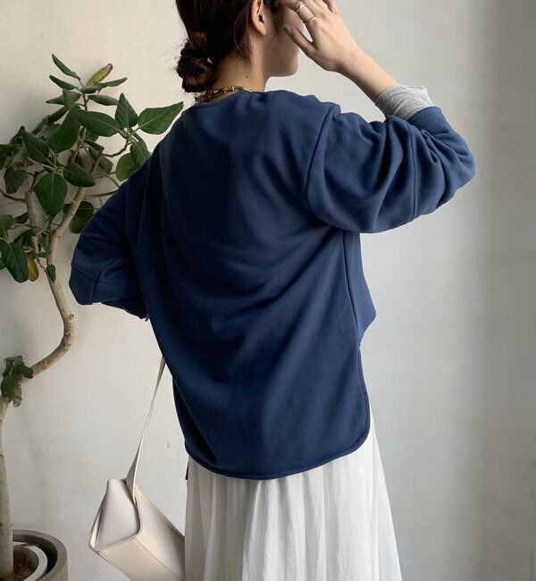  「【WEB限定】ラメサガラ刺繍プルオーバー」|Tシャツ・カットソー|