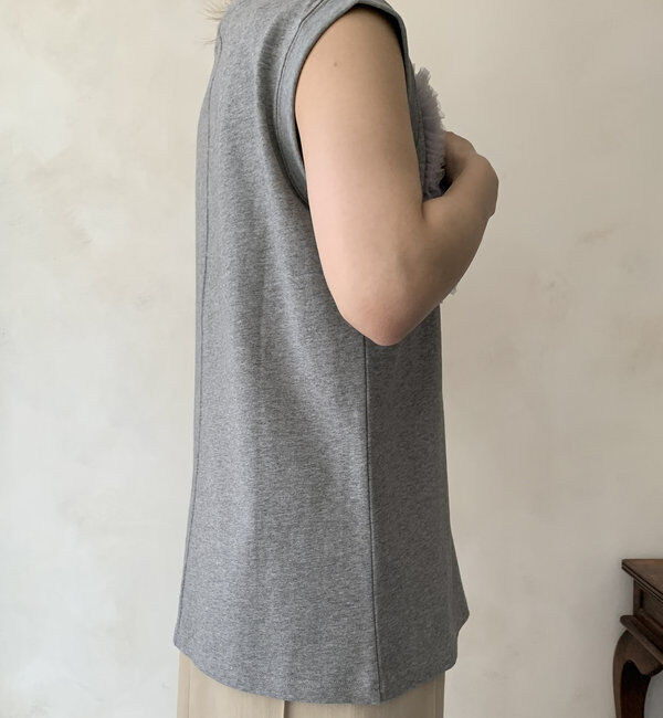  「3DチュールモチーフTEE」|Tシャツ・カットソー|