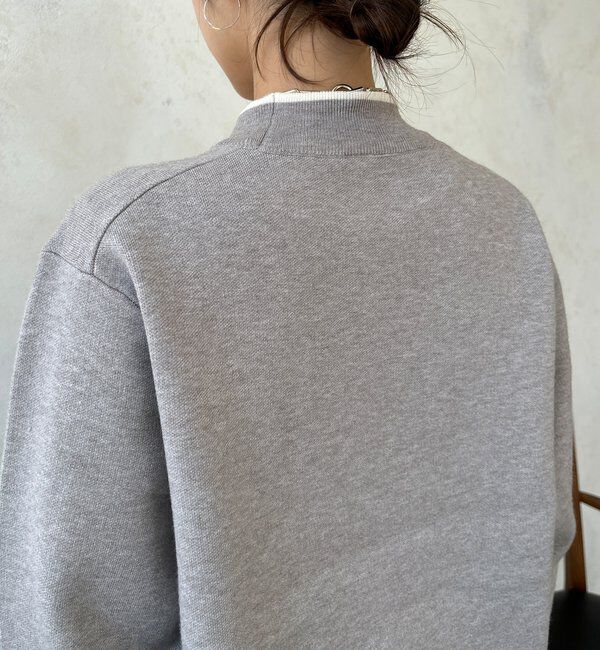  「【WEB限定】コード刺繍ロゴニットトップス」|ニット・セーター|