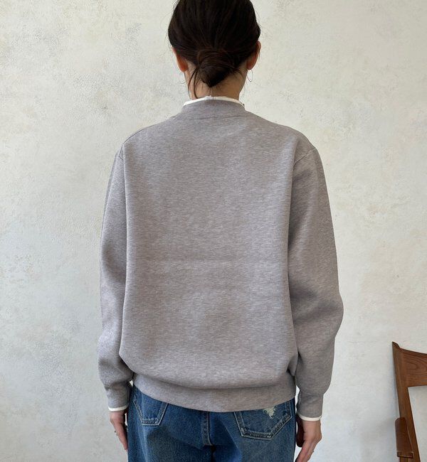  「【WEB限定】コード刺繍ロゴニットトップス」|ニット・セーター|