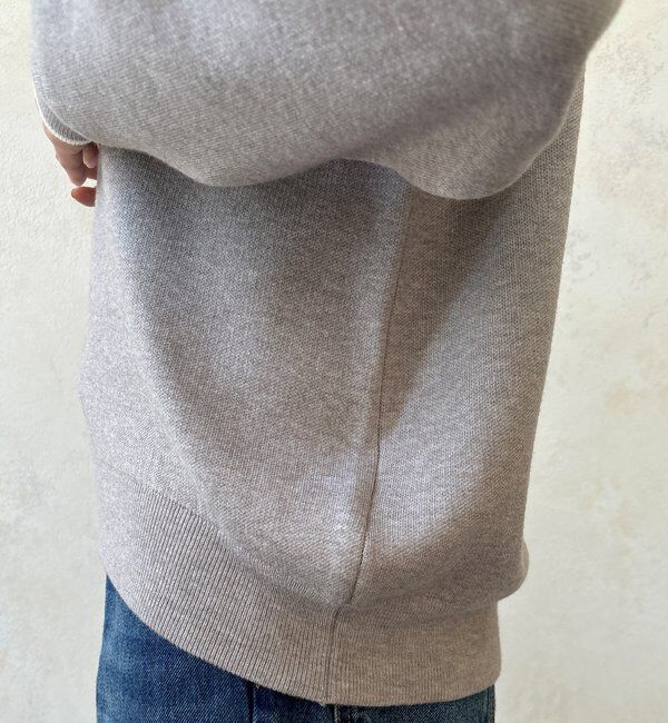  「【WEB限定】コード刺繍ロゴニットトップス」|ニット・セーター|