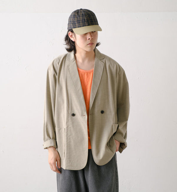  「【WHIMSIC/SETUP対応】ダブルブレストジャケット」|テーラードジャケット|