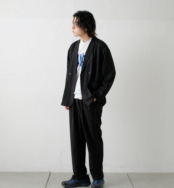  「【WHIMSIC/SETUP対応】ダブルブレストジャケット」|テーラードジャケット|
