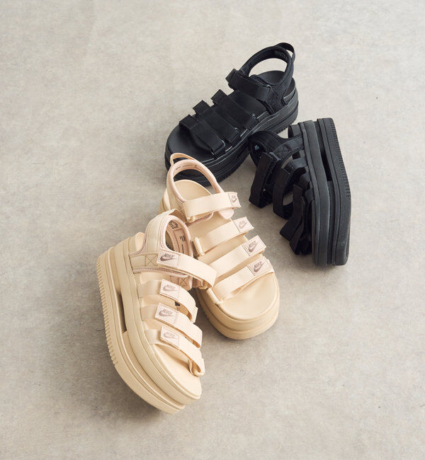  「【NIKE(ナイキ)】アイコンクラシックサンダル」|その他|ベージュ