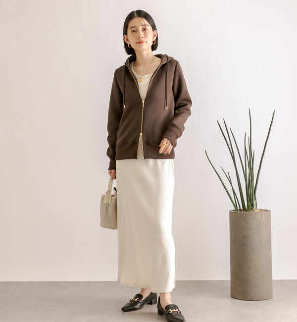  「【WEB限定/累計販売9000枚突破】スポンジダンボールZIPパーカーカットソー」|パーカー|