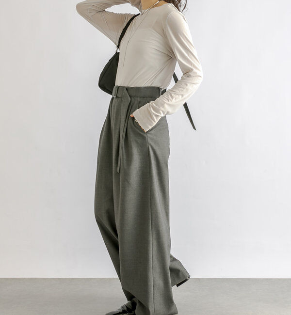  「【MONN.:.(モン)】シアーロンT」|Tシャツ・カットソー|