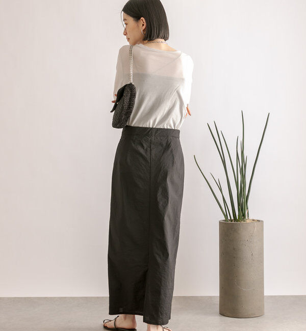  「【MONN.:.(モン)】シアーロンT」|Tシャツ・カットソー|