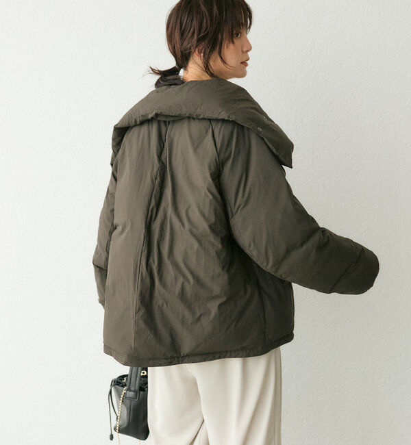  「【軽量705g】スタンドカラーダウンジャケット」|ダウン|