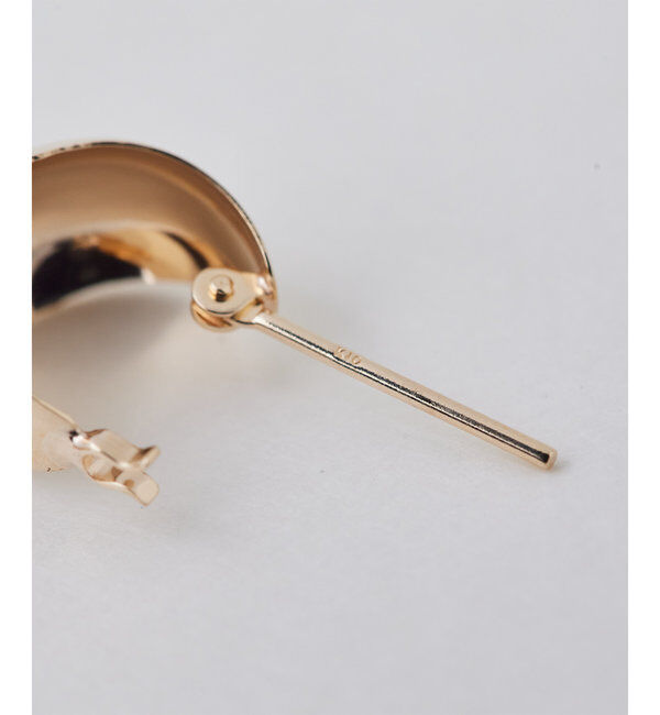  「【2.718】フープスモールピアス」|リング|