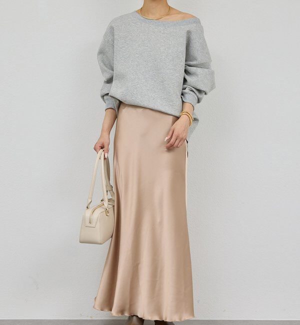  「アセテートバイアススカート」|スカート|